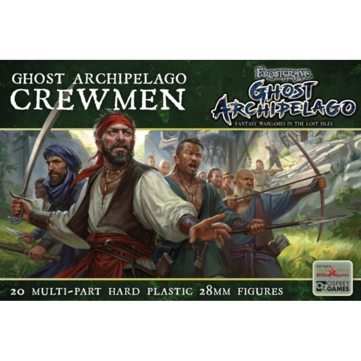 Frostgrave Ghost Archipelago Crewmen Plastic Boxed Set